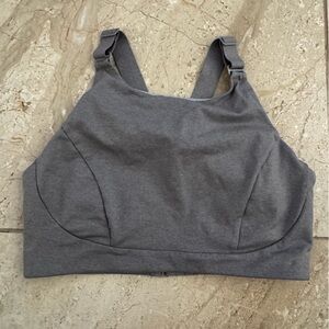 Prana Gray Racerback sports bra Top size medium
